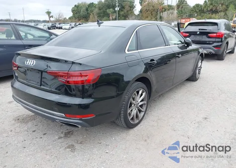 2019 Audi A4 40 Premium z USA, uszkodzony, nr VIN WAUGMAF47KN008165